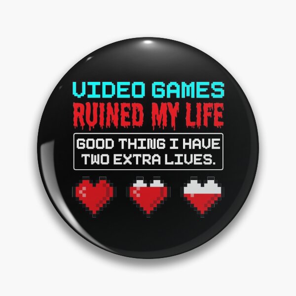 Item preview,  Videos Games Ruined My Life - Online Gaming designed and sold by styleofpop.