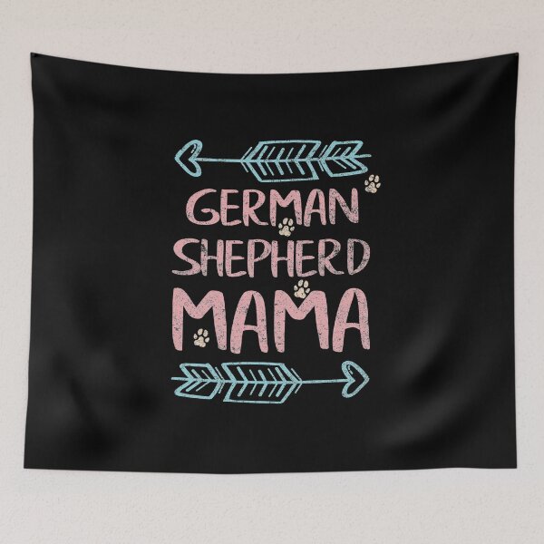 Item preview, German Shepherd Mama Shirt Shepherd Lover Owner Dog Mom Gift designed and sold by KuznecovaDesign.
