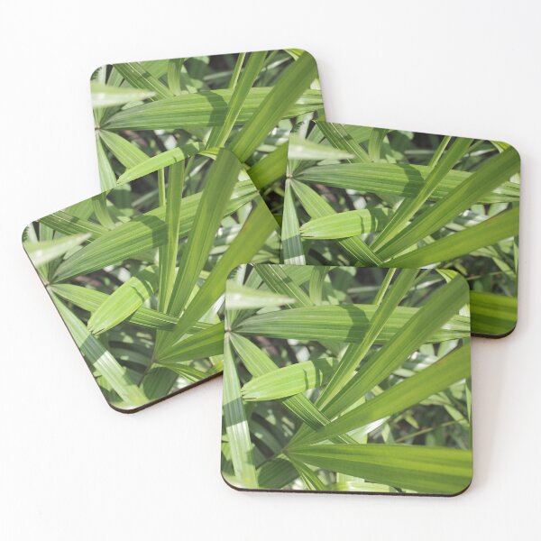 Item preview, Cross Pattern of Green Palm Leaves designed and sold by Sinemathk.