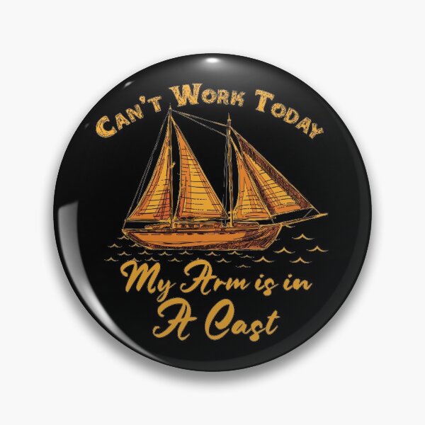 Item preview, Can't Work Today My Arm is in A Cast T-Shirt Funny designed and sold by sophiajon.