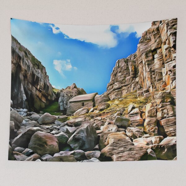 Item preview, St Govan's Chapel (Painting) designed and sold by cmphotographs.
