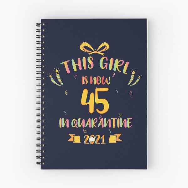 Item preview, 45th Birthday Girl Gift Quarantine 2021 designed and sold by yeknow.