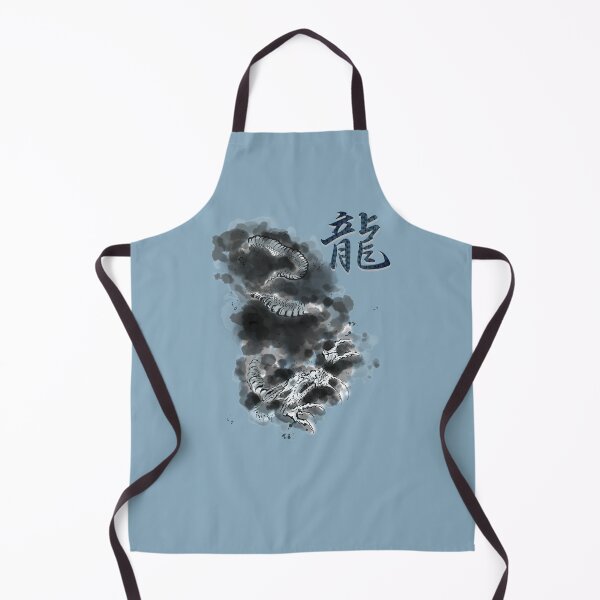 Item preview, Japanese dragon in the storm and Kanji designed and sold by Blacklinesw9.