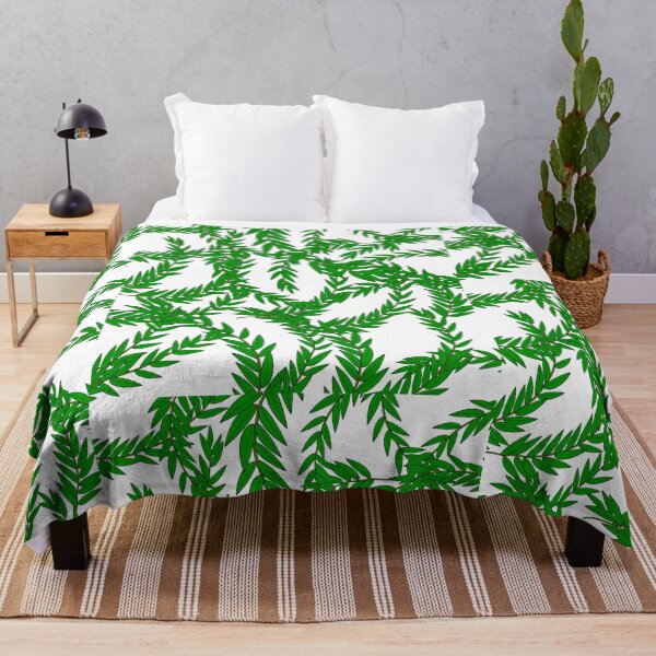 Item preview, Green Leaves Pattern Illustrated designed and sold by Faheem19.