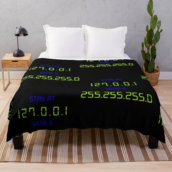 Item preview, Stay At 127 0 0 1 Wear a 255 255 255 0 - Funny Coding designed and sold by styleofpop.