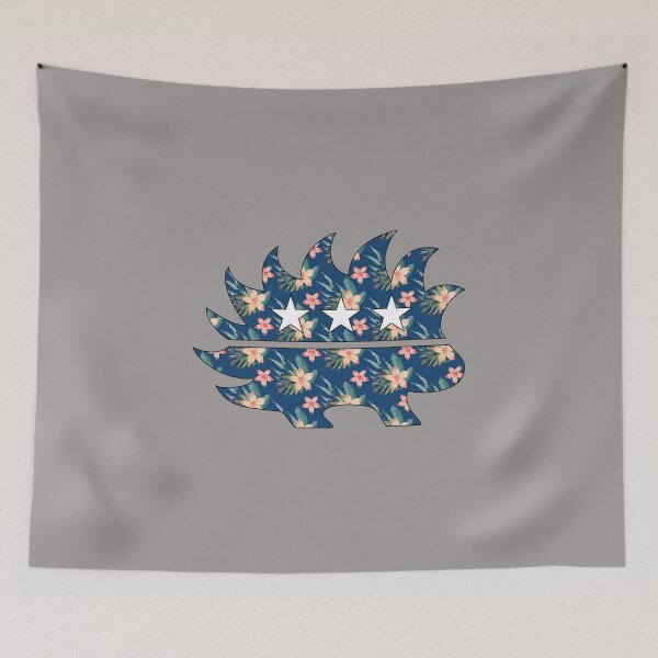 Item preview, Hawaiian Libertarian Porcupine designed and sold by JBDeszigns.