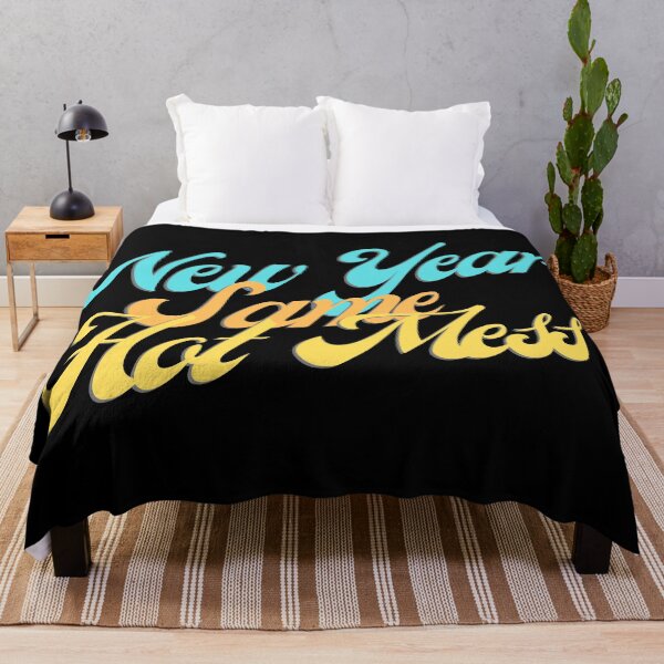 Item preview, New Year Same Hot Mess designed and sold by casualism.