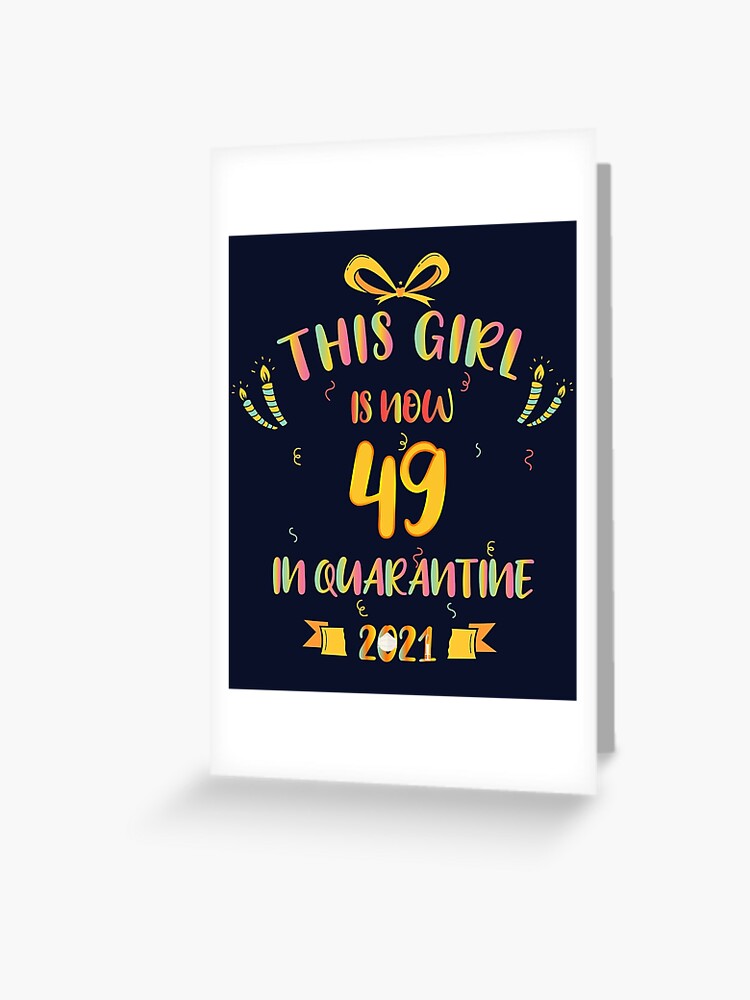 Quarantine Greeting Card Quarantine Greeting Card