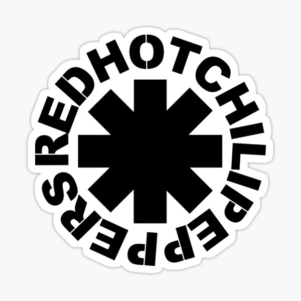 Red Hot Chili Peppers Classic Sticker