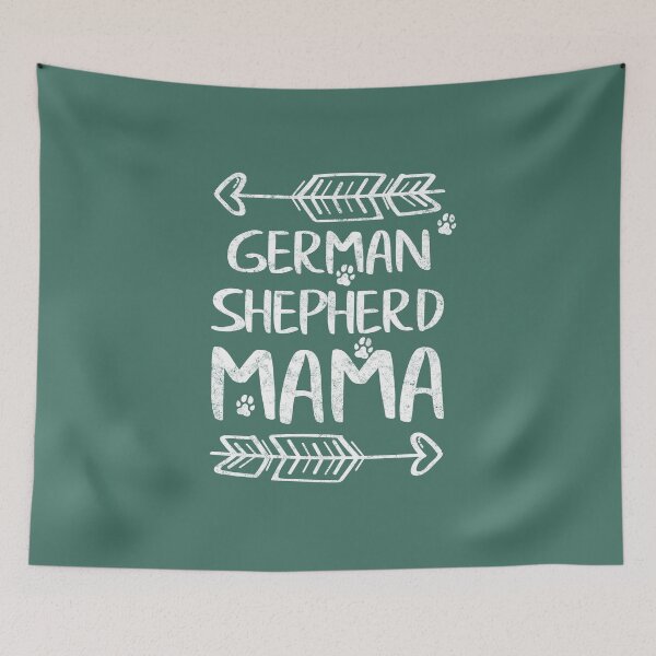 Item preview, German Shepherd Mama Shirt Shepherd Lover Owner Dog Mom Gift designed and sold by KuznecovaDesign.