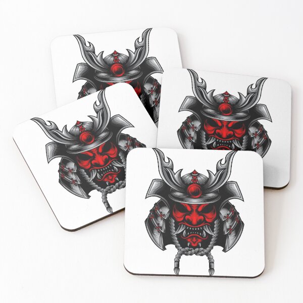 Item preview, Classic Red Head Samurai Art designed and sold by JTS STORE.