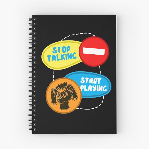 Item preview, Stop Talking Start Playing - Online Gaming designed and sold by styleofpop.