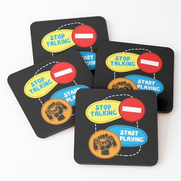 Item preview, Stop Talking Start Playing - Online Gaming designed and sold by styleofpop.
