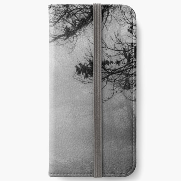 Dog in the mist. iPhone Wallet