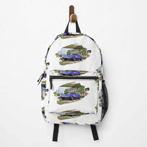 Item preview, Vintage Stingray Purple Detroit Print designed and sold by Auto-Prints.