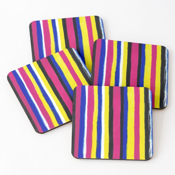 Item preview, Color composition B - stripes in acrylic designed and sold by Psychopeeet.