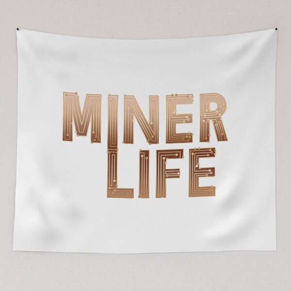 Item preview, Bitcoin Miner life designed and sold by 397HOUSE Your happy time.