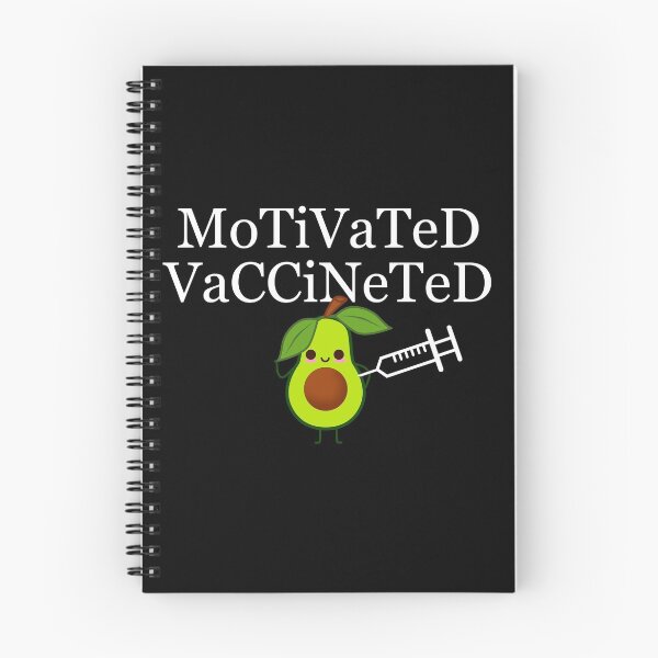 Item preview, Motivated Vaccinated Avocado designed and sold by DiensDesign.