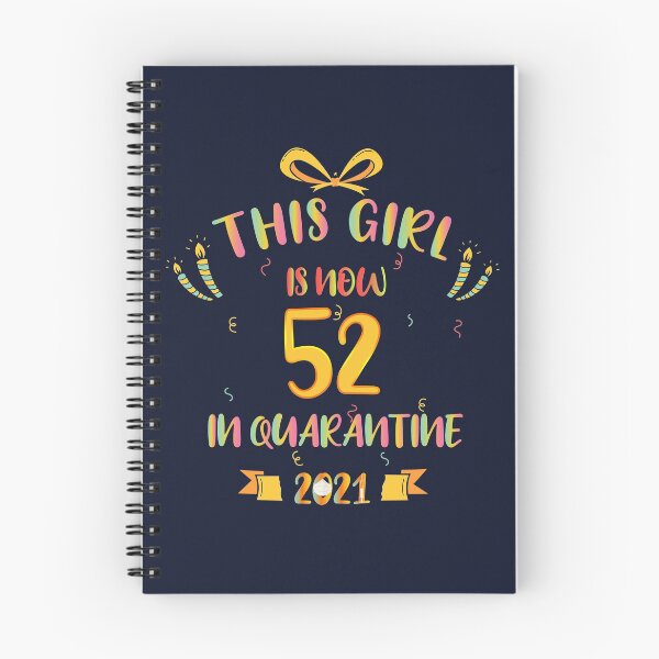 Item preview, This Girl Is Now 52 In Quarantine 2021 - Birthday Gifts designed and sold by yeknow.