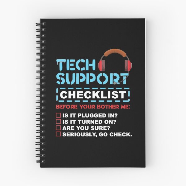 Item preview, Tech Support Checklist - Funny Coding designed and sold by styleofpop.