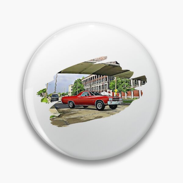 Item preview, El Camino Detroit Print designed and sold by Auto-Prints.