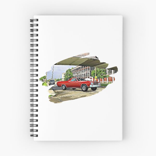 Item preview, El Camino Detroit Print designed and sold by Auto-Prints.