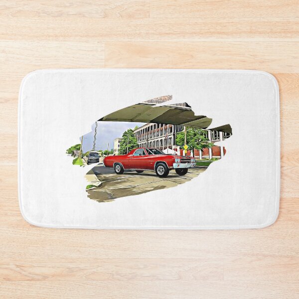 Item preview, El Camino Detroit Print designed and sold by Auto-Prints.