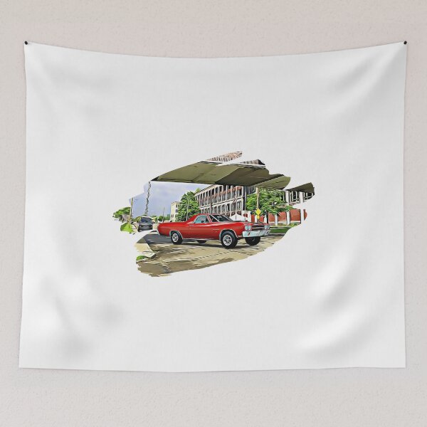 Item preview, El Camino Detroit Print designed and sold by Auto-Prints.