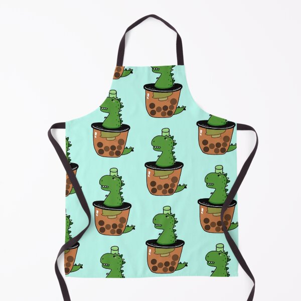 Item preview, Cute Green Boba Dinosaur designed and sold by itzzRebecca.