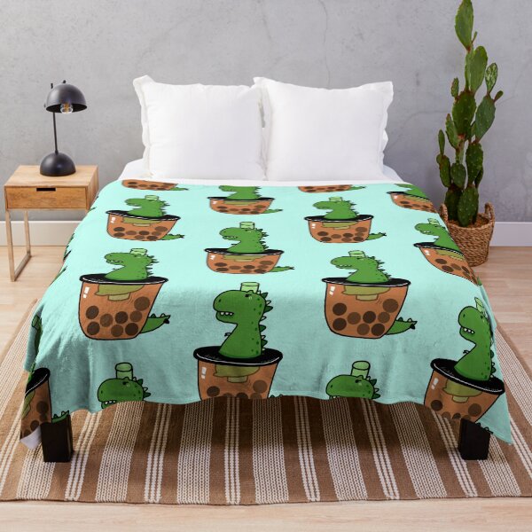 Item preview, Cute Green Boba Dinosaur designed and sold by itzzRebecca.