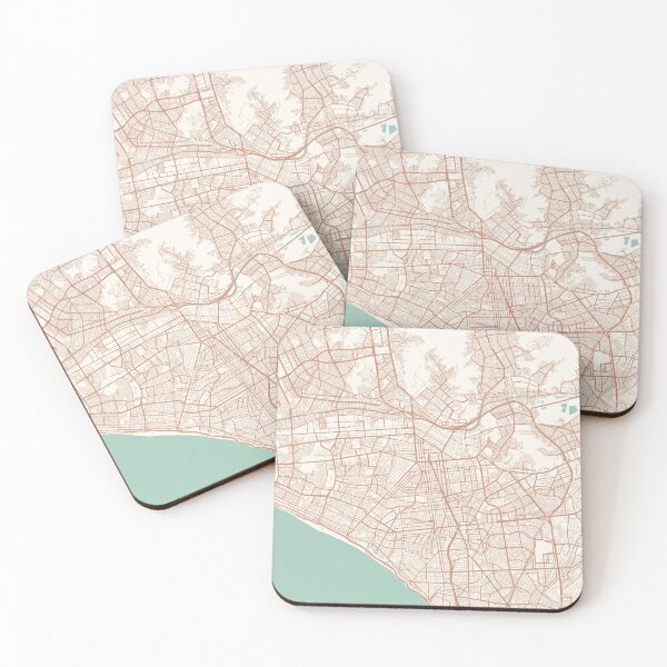 Item preview, Lima, Peru Map (Theme 2) designed and sold by Mapnify.