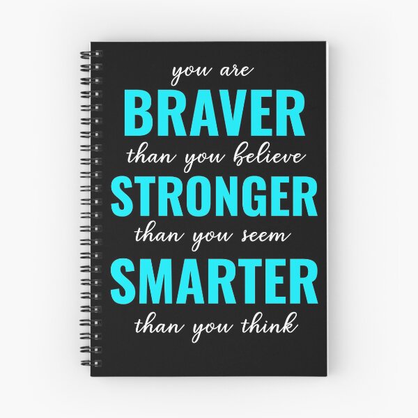 Item preview, You Are Braver Stronger Smarter designed and sold by Teelogic.