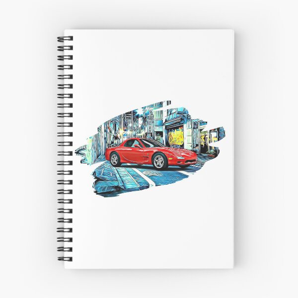 Item preview, RX7 Tokyo Night Print designed and sold by Auto-Prints.