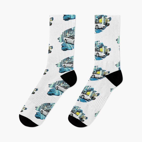 Item preview, NSX Type R Tokyo Night Print designed and sold by Auto-Prints.