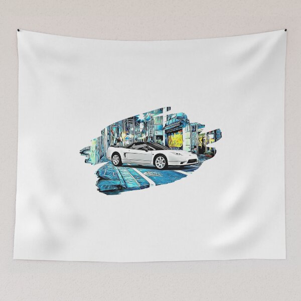Item preview, NSX Type R Tokyo Night Print designed and sold by Auto-Prints.