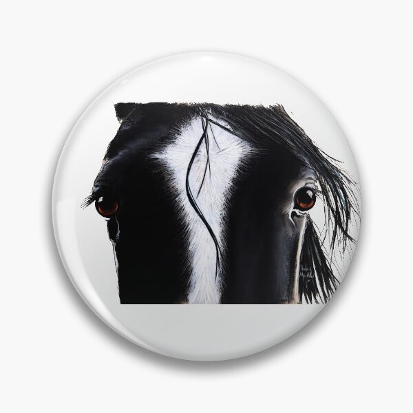 Artikelvorschau, BLACK FRIESIAN HoRSe 'JaCKS' EYES 'VON SHiRLeY MacARTHUR entworfen und verkauft von Shirley MacArthur Art.