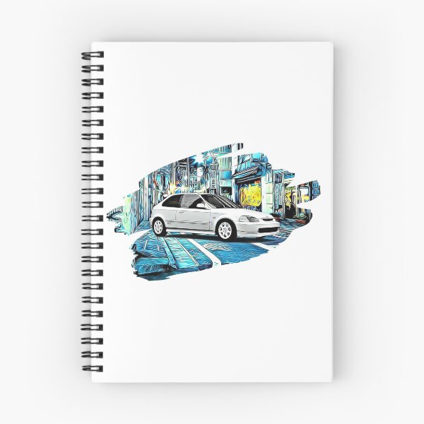 Item preview, EK9 Civic Type R Tokyo Night Print designed and sold by Auto-Prints.