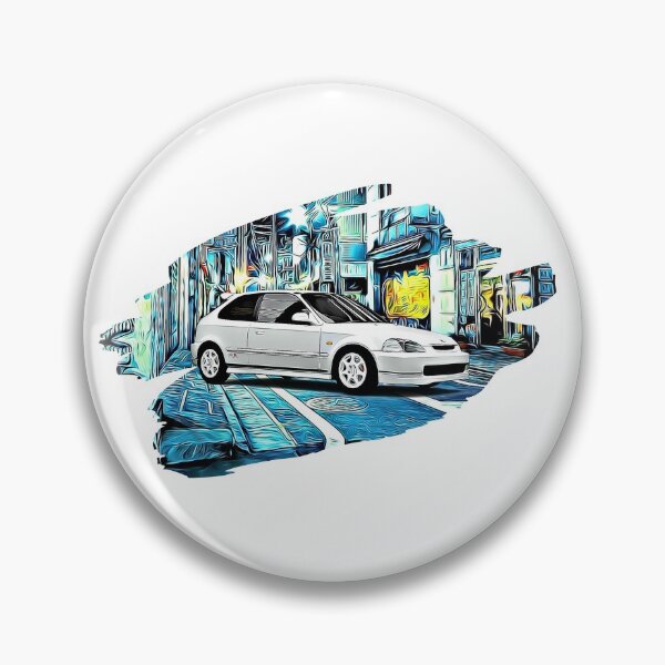 Item preview, EK9 Civic Type R Tokyo Night Print designed and sold by Auto-Prints.