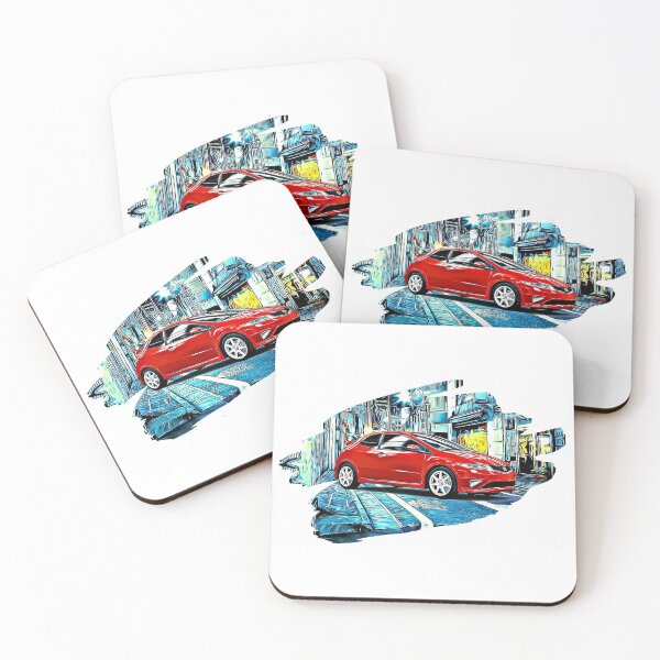 Item preview, FN2 Civic Type R Tokyo Night Print designed and sold by Auto-Prints.
