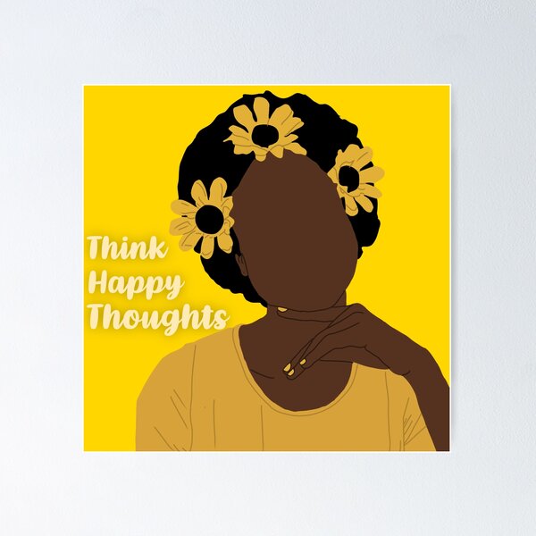 Item preview, Think happy thoughts designed and sold by Jennyaesthetic.