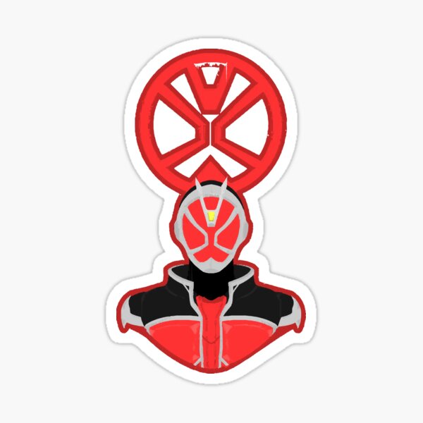 Kamen Rider Wizard Zauberer Emblem Sticker Von Malunistorm Redbubble