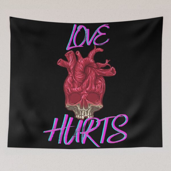 Item preview, Love Hurts pink v. designed and sold by JoPhrasier.