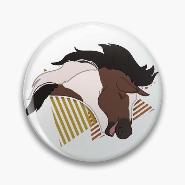 Item preview, Bay Tobiano Mustang designed and sold by SpottyMcNugget.