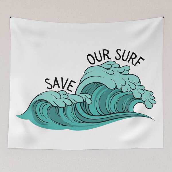 Item preview, Save Our Surf designed and sold by casualism.