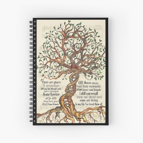 Item preview, In My Life Lyrics - Tree And Cardinal Bird Gift Who Love "In My Life" designed and sold by DebraGiftShop.