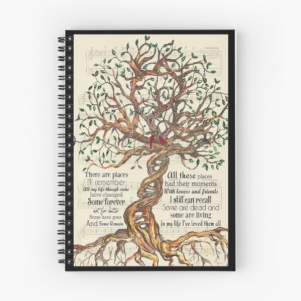 Item preview, In My Life Lyrics - Tree And Cardinal Bird Gift Who Love "In My Life" designed and sold by DebraGiftShop.
