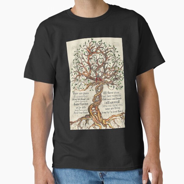Item preview, In My Life Lyrics - Tree And Cardinal Bird Gift Who Love "In My Life" designed and sold by DebraGiftShop.