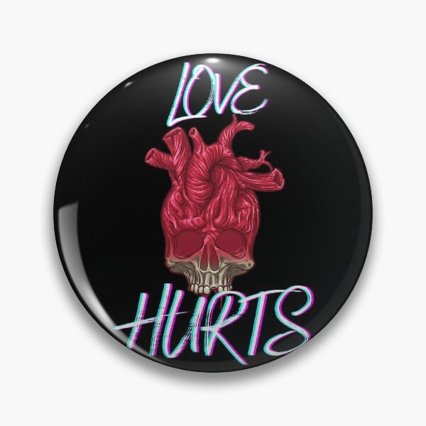 Item preview, Copie de Love Hurts white v. designed and sold by JoPhrasier.