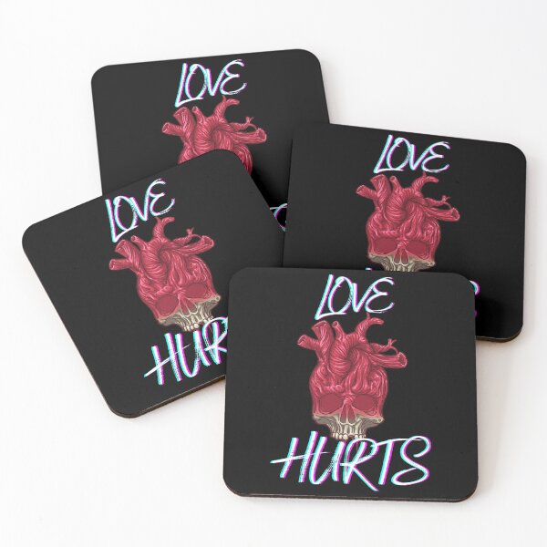Item preview, Copie de Love Hurts white v. designed and sold by JoPhrasier.