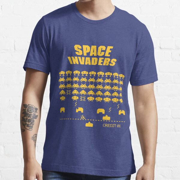 space invaders t shirt ready player one